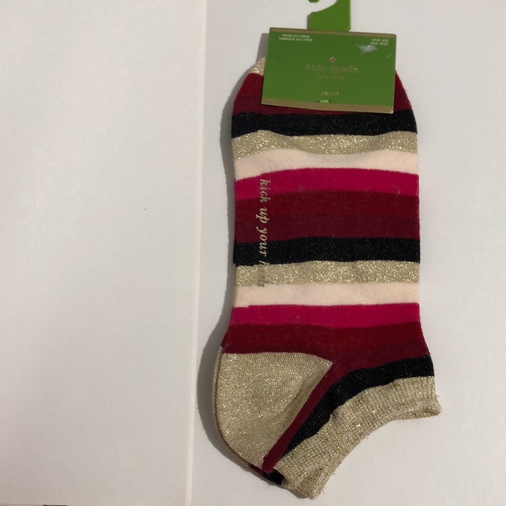 NWT KATE SPADE No Show Socks